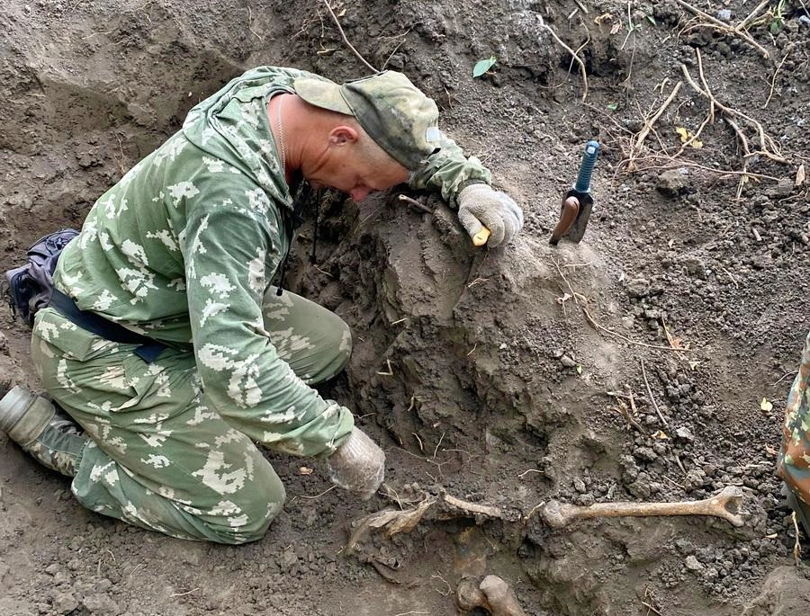 Elbam Останки четырех бойцов Красной армии обнаружили в Ростовской области