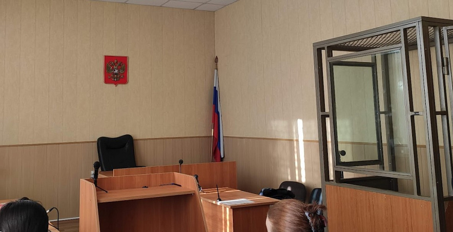 Фото:  Зал суда в Ростове, кадр 1rnd