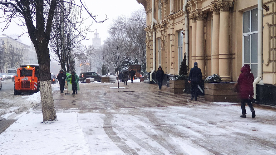 Фото: Ростов во время снегопада, кадр 1rnd