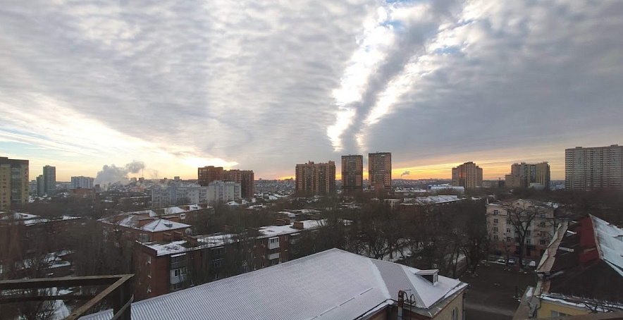 Фото: облака в ветреный день над Ростовом, кадр 1rnd