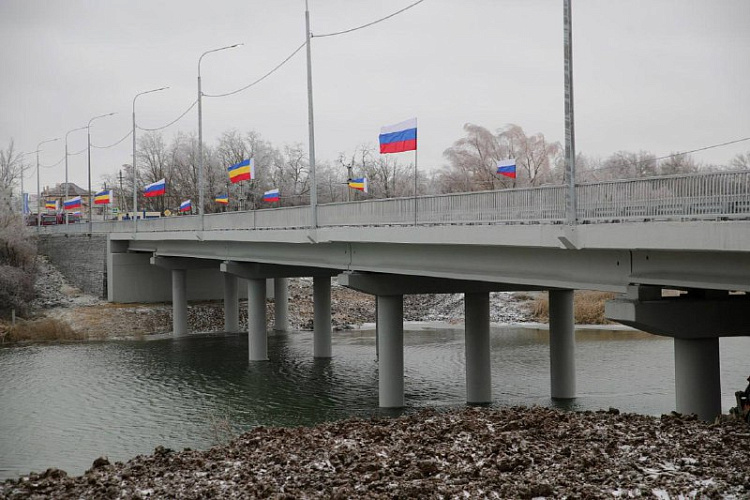Фото: новый мост через Ростовской море \\ фото пресс-службы мэрии Ростова