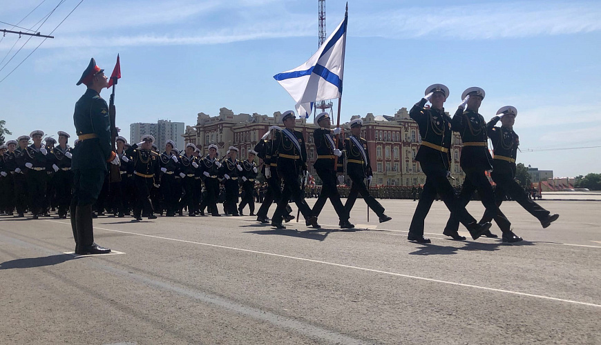 Фото: Парад Победы 2020 в Ростове, кадр из архива 1rnd