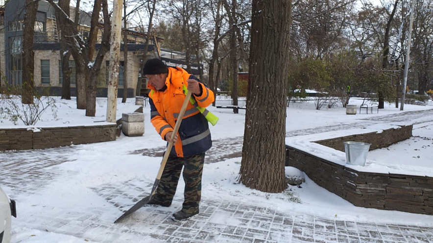 Фото: В Ростовской области наблюдается острый дефицит дворников // фото 1rnd