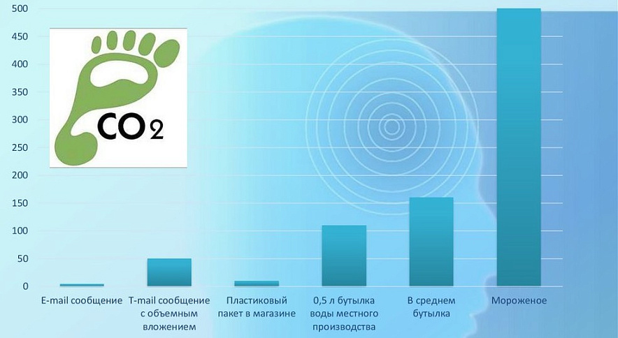 Фото: углеродный след // фото с сайта банка