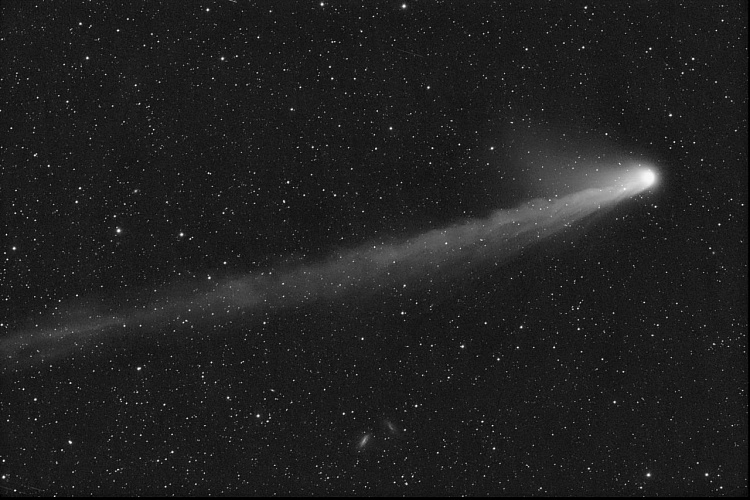Фото: комета 12P/Понса-Брукса // кадр ГТ «Наблюдательная астрономия»