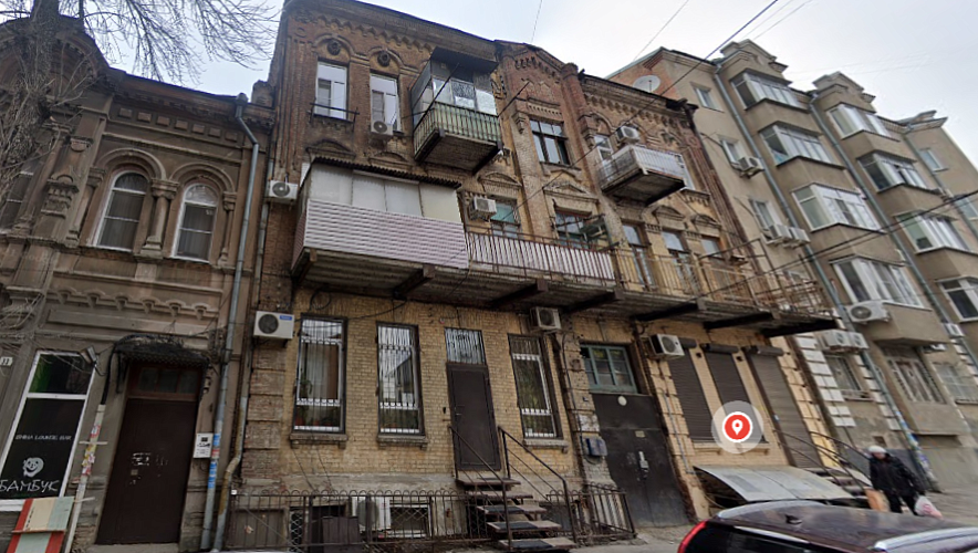 Фото: бывший доходный дом Александра Кушнарёва // скриншот с сайта Google Maps