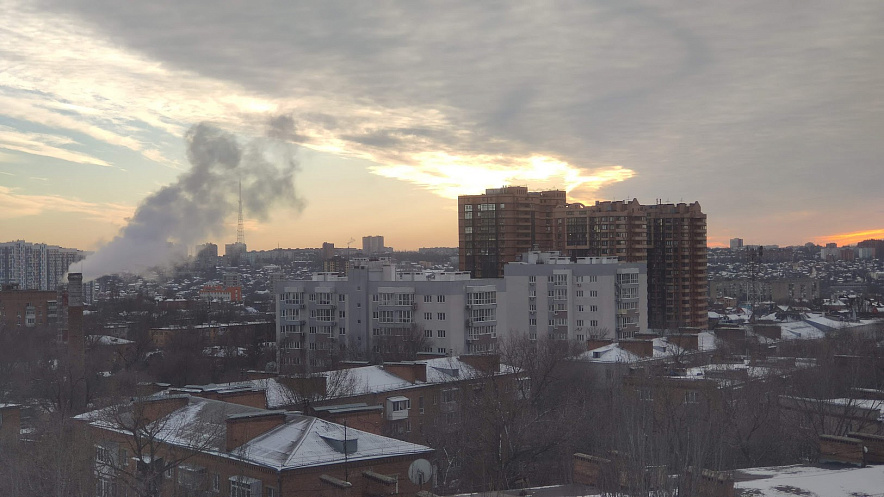 Фото: зимний пейзаж в Ростове, кадр 1rnd