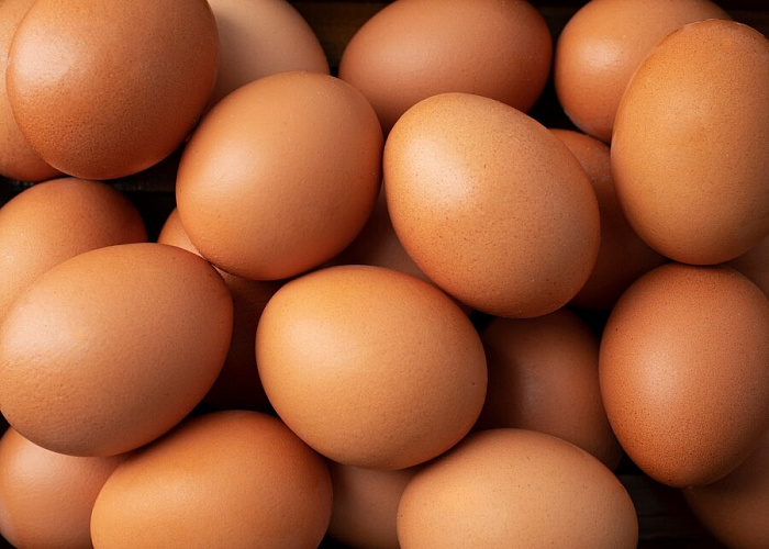 Фото: Куриные яйца, кадр freepik.com