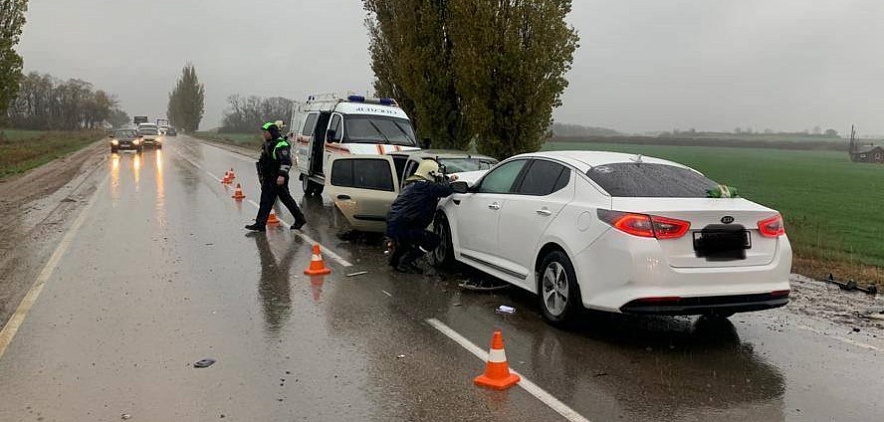 Фото: Смертельное ДТП 6 ноября под Самбеком, кадр ГИБДД РО