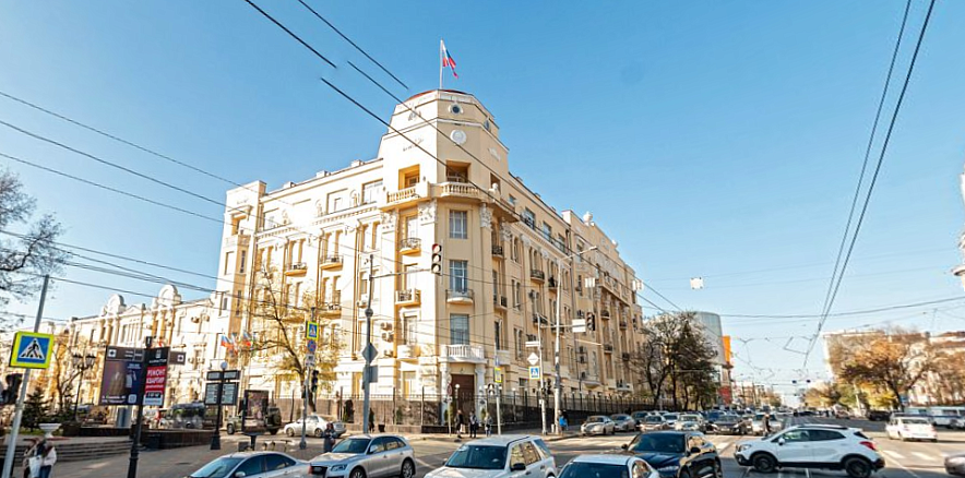 Фото: Здание штаба ЮВО в Ростове, Яндекс.Панорамы